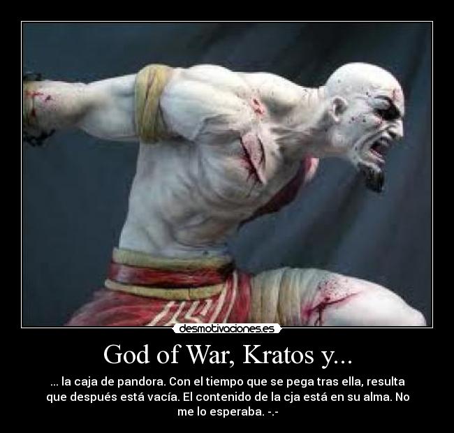 God of War, Kratos y... -