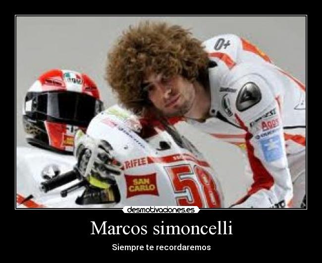 Marcos simoncelli - Siempre te recordaremos