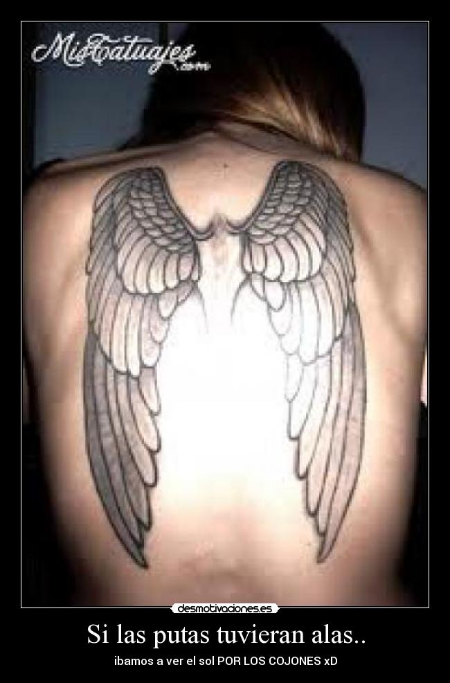 Si las putas tuvieran alas.. -