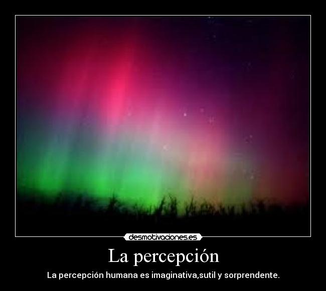 carteles percepcion desmotivaciones