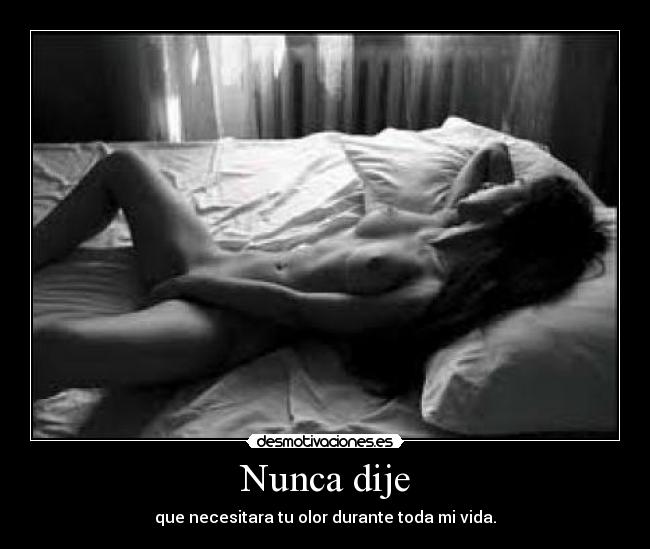 Nunca dije -