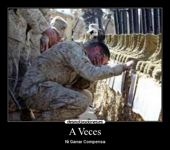 A Veces - Ni Ganar Compensa