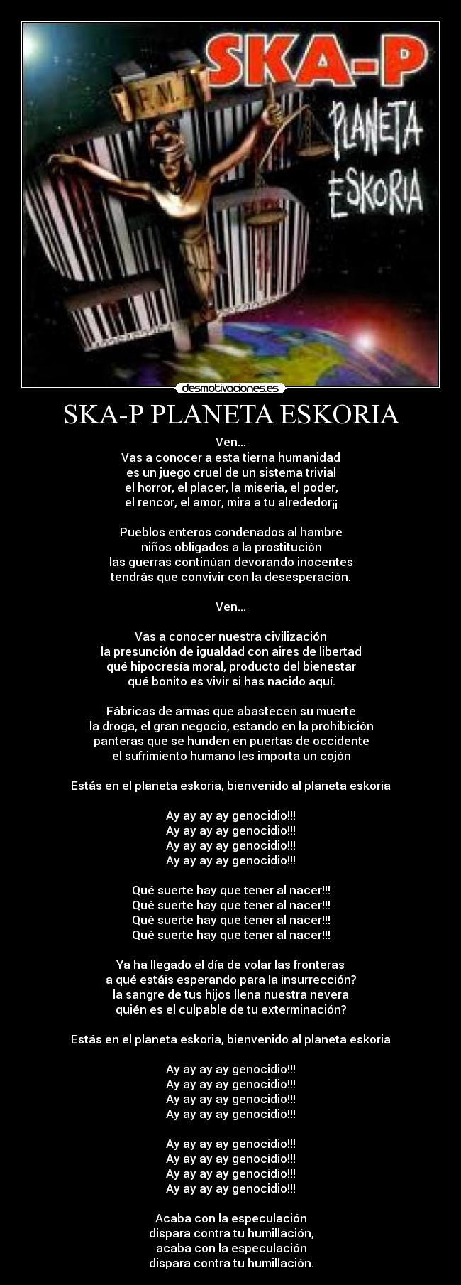 SKA-P PLANETA ESKORIA - 