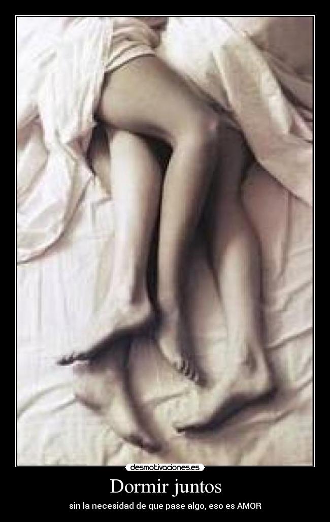 Dormir juntos -