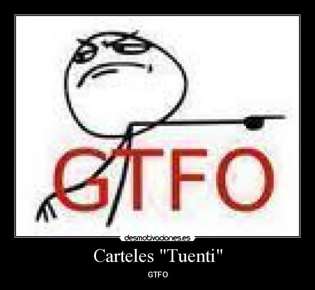 Carteles Tuenti -