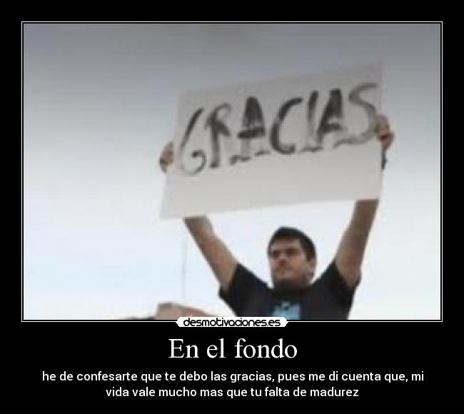En el fondo - 
