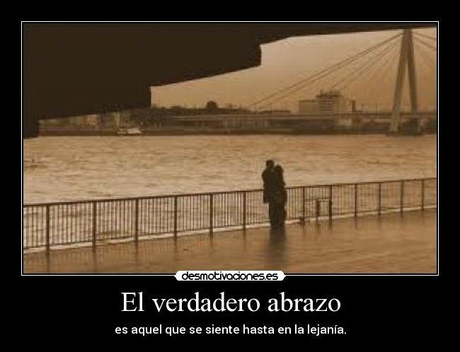 El verdadero abrazo - 