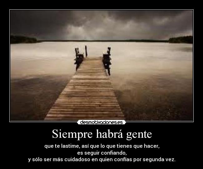 Siempre habrá gente -