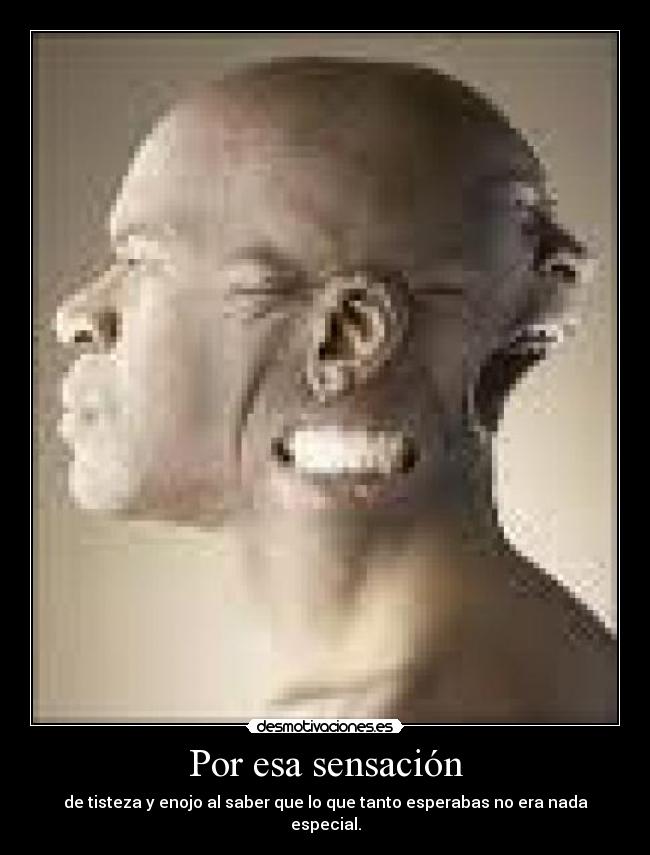 Por esa sensación - 