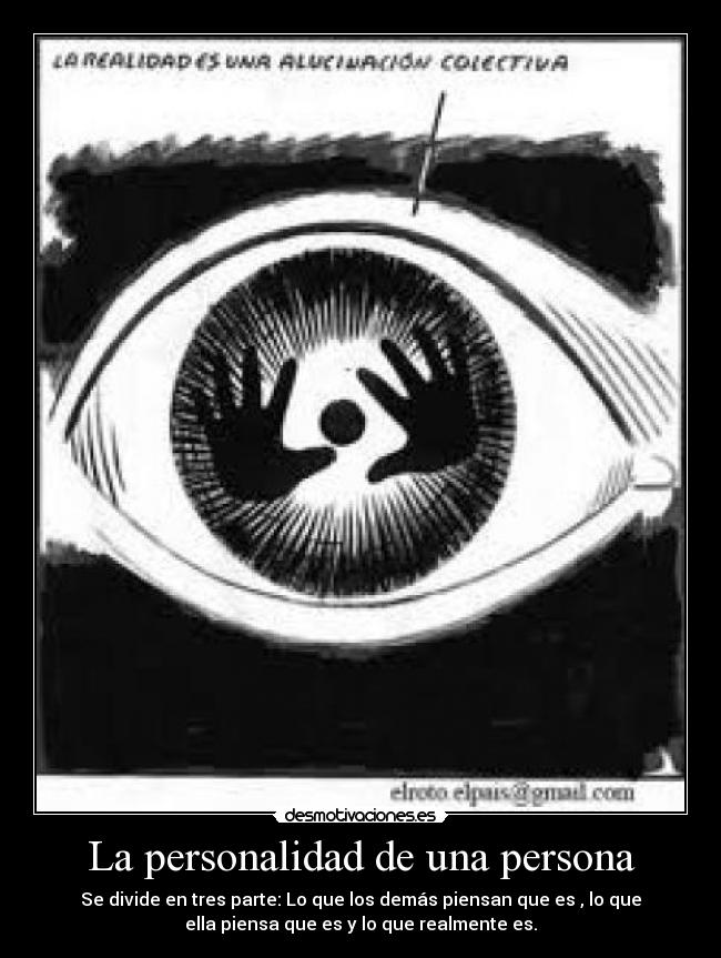 La personalidad de una persona -