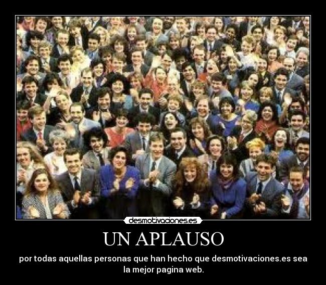 UN APLAUSO - 