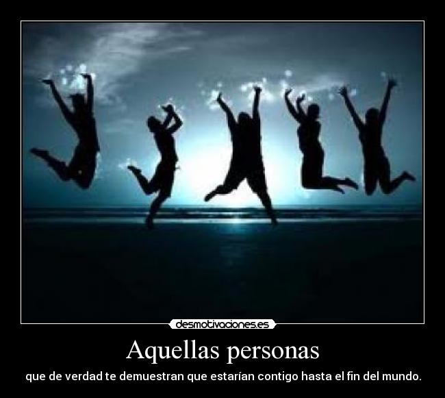 Aquellas personas -