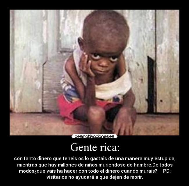 Gente rica: - 