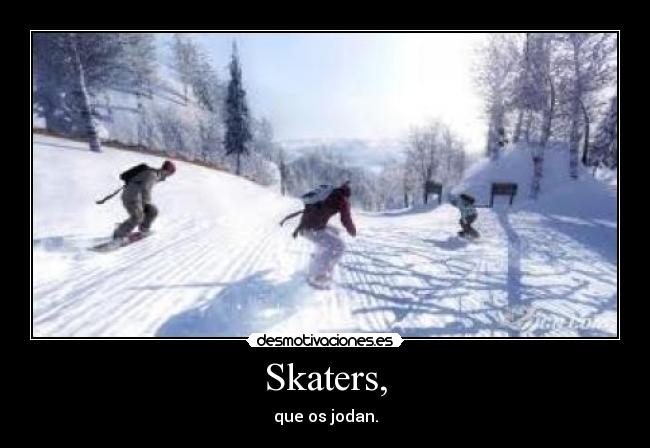 Skaters, - 