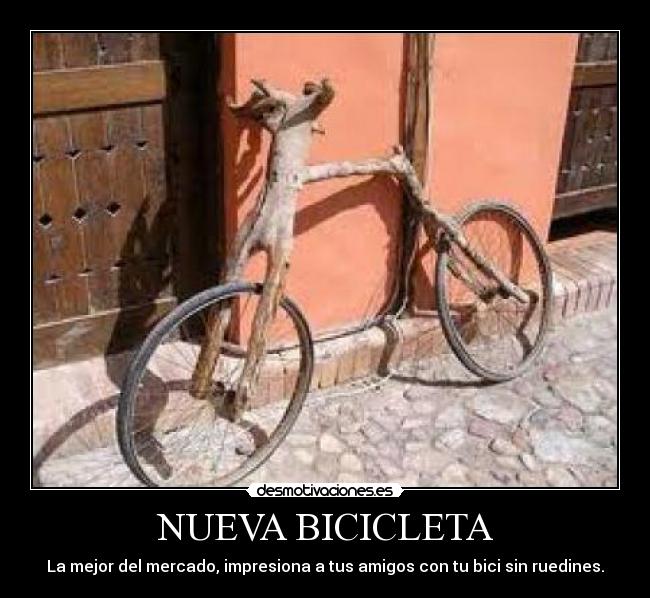 NUEVA BICICLETA - La mejor del mercado, impresiona a tus amigos con tu bici sin ruedines.