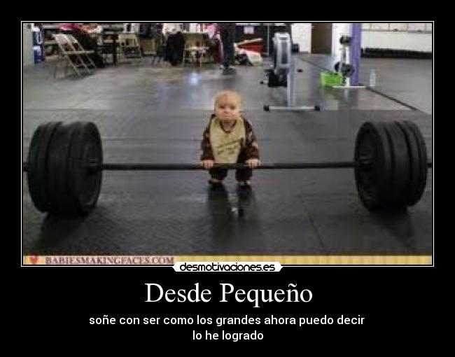 Desde Pequeño - 