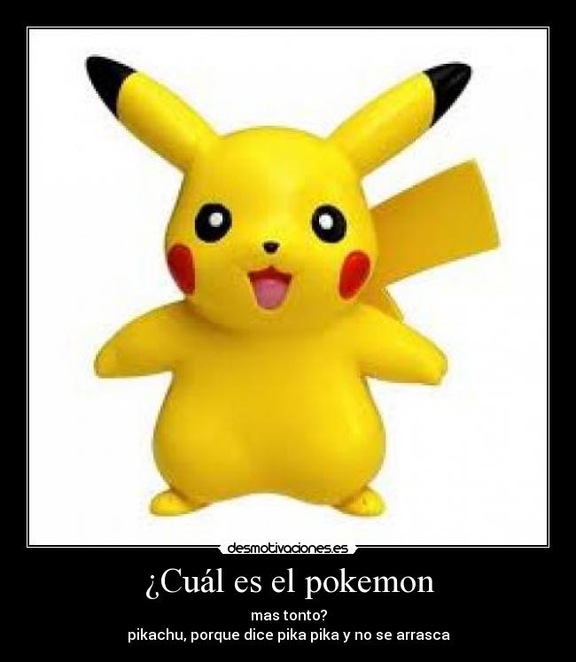 ¿Cuál es el pokemon - 