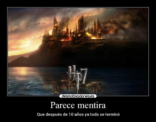 carteles mentira harry potter desmotivaciones