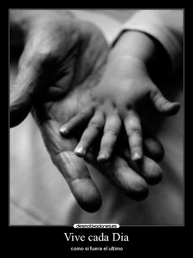 Vive cada Dia - como si fuera el ultimo