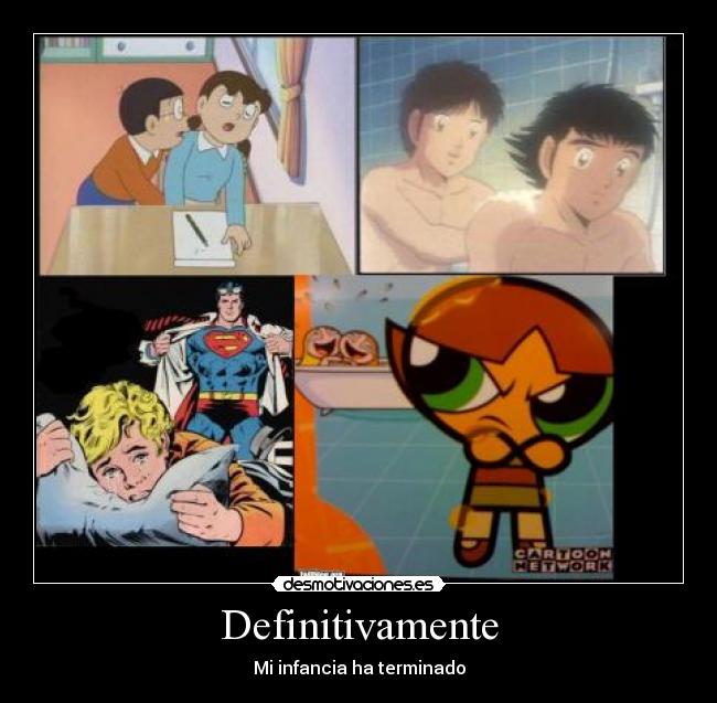 carteles infancia anidamo cartoons desmotivaciones