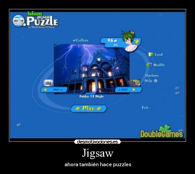 Jigsaw - ahora también hace puzzles