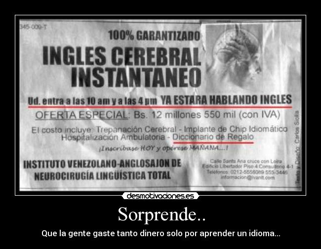 Sorprende.. - 