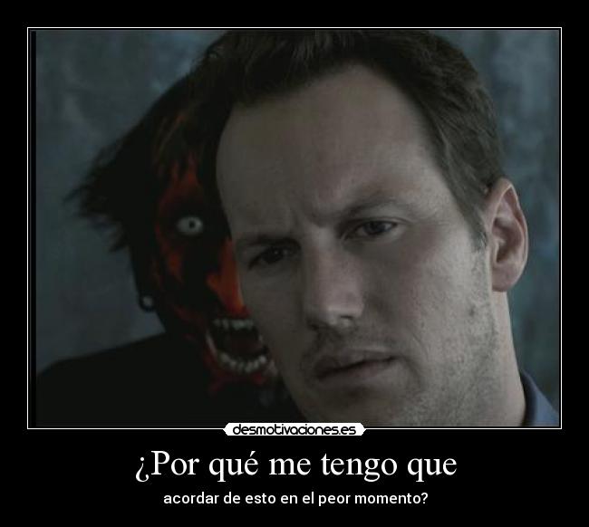 carteles insidious desmotivaciones