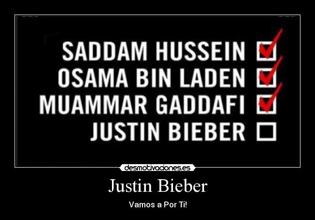 Justin Bieber - Vamos a Por Ti!