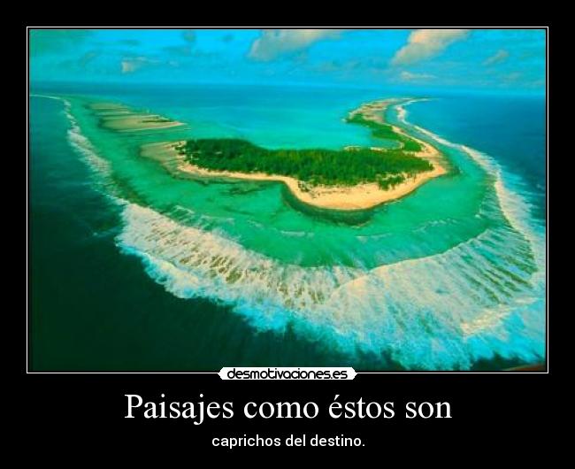 Paisajes como éstos son - 