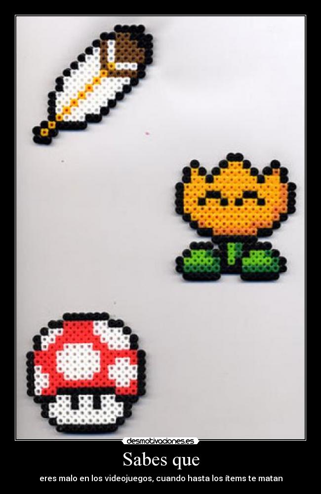 Sabes que - eres malo en los videojuegos, cuando hasta los ítems te matan