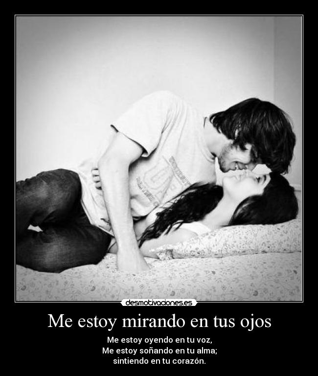 Me estoy mirando en tus ojos - 
