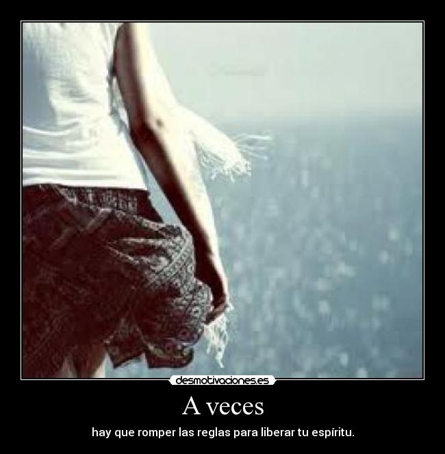 A veces -
