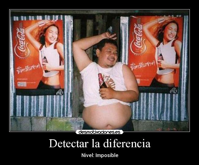 Detectar la diferencia - Nivel: Imposible