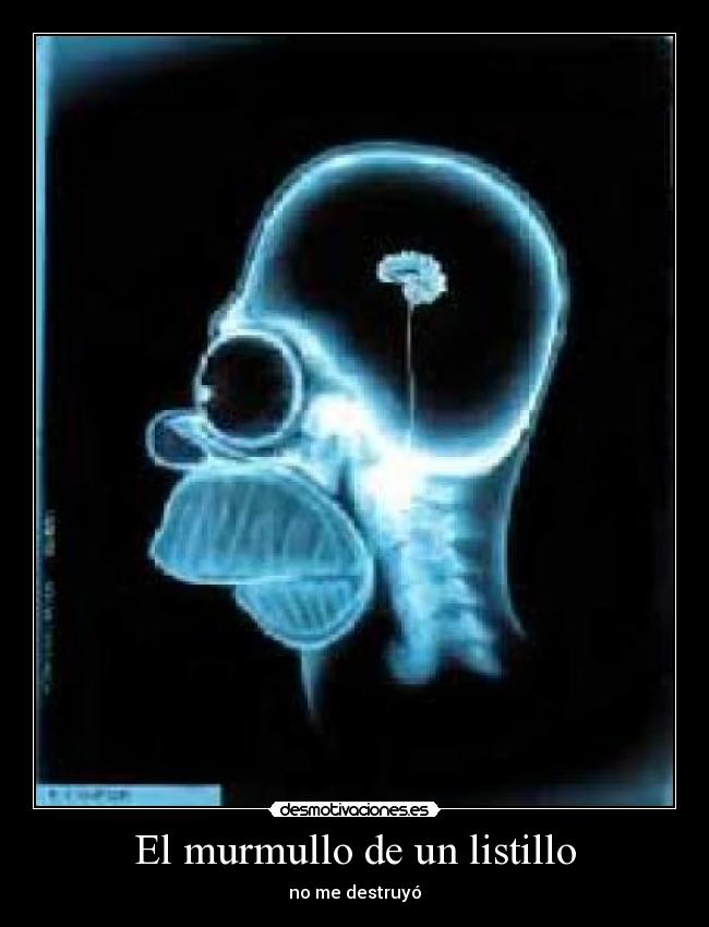 El murmullo de un listillo - 