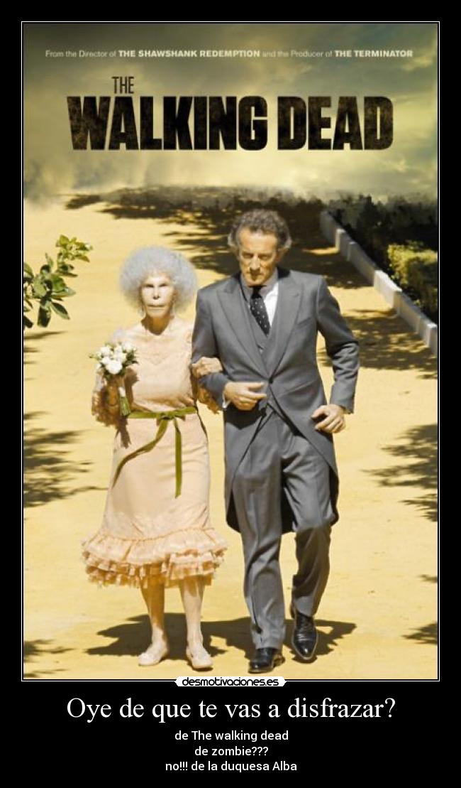 Oye de que te vas a disfrazar? -