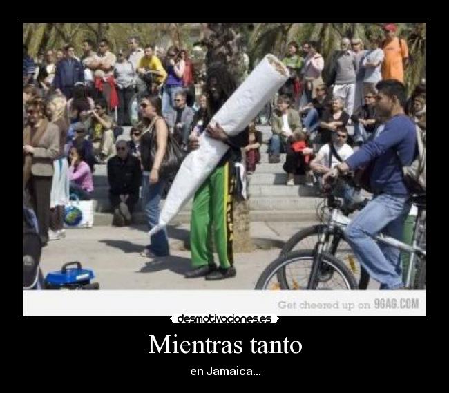 Mientras tanto - en Jamaica...