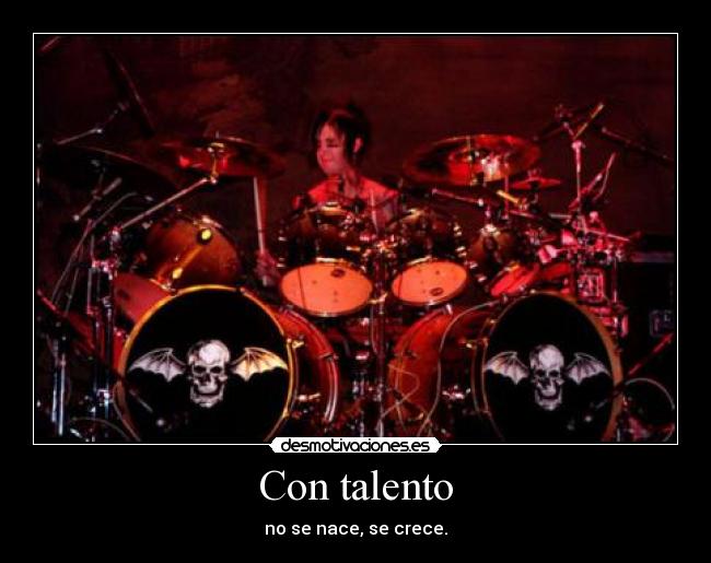 Con talento - no se nace, se crece.