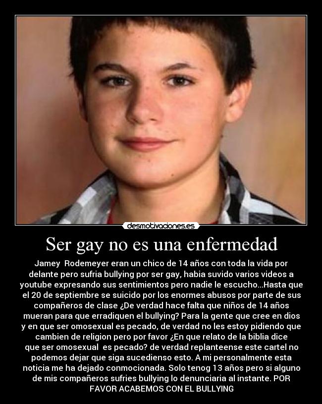Ser gay no es una enfermedad - 