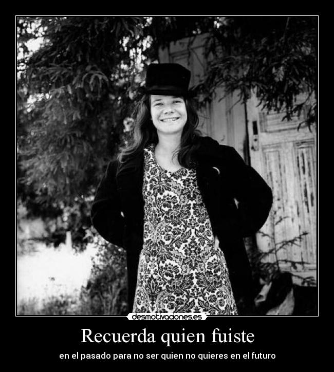 Recuerda quien fuiste - 