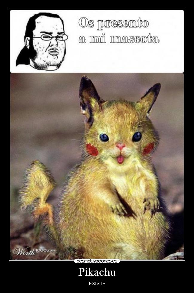 Pikachu - EXISTE