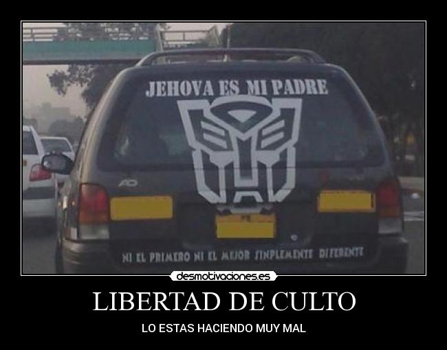 LIBERTAD DE CULTO -