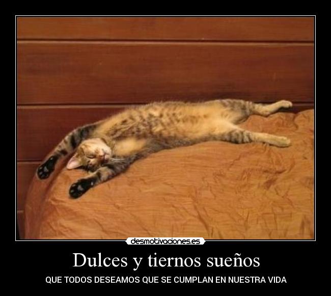 Dulces y tiernos sueños - QUE TODOS DESEAMOS QUE SE CUMPLAN EN NUESTRA VIDA