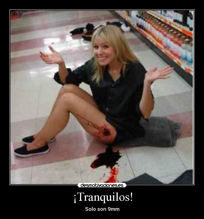 ¡Tranquilos! -