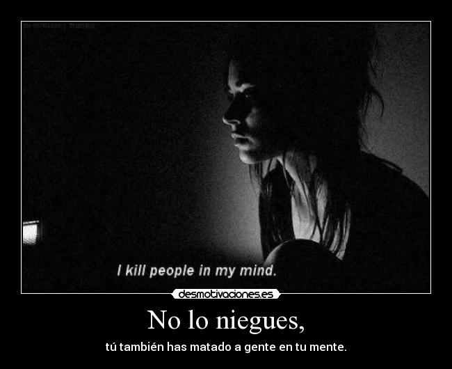 No lo niegues, - 