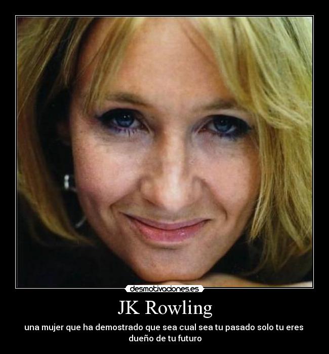 carteles rowling harry potter desmotivaciones