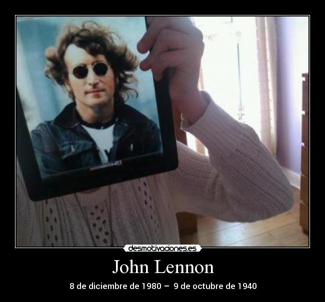carteles john lennon desmotivaciones