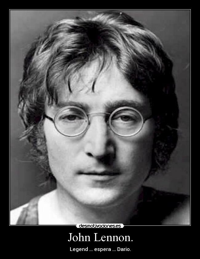 John Lennon. -