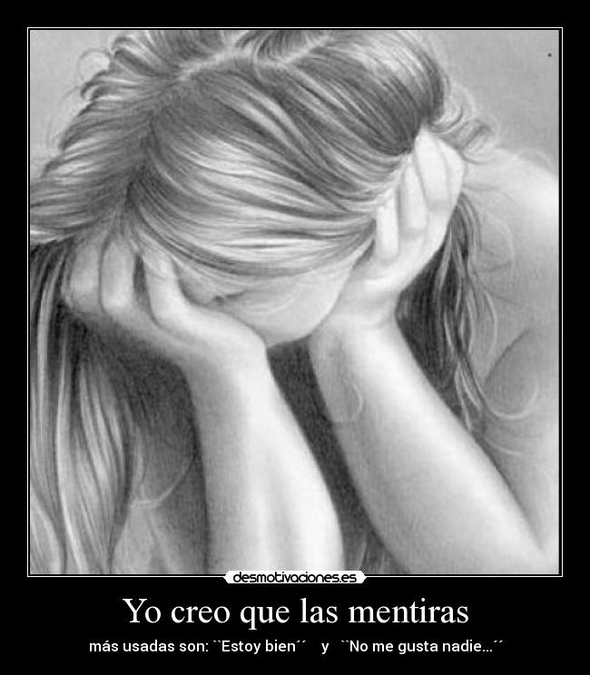 Yo creo que las mentiras - 
