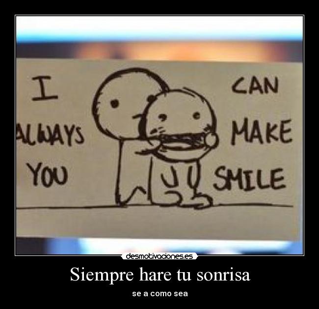 Siempre hare tu sonrisa - 