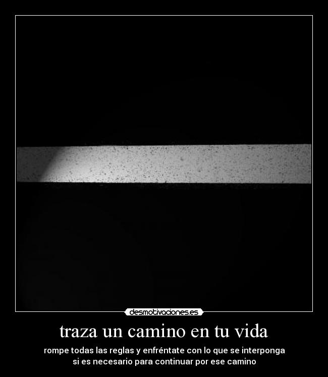 carteles vida camino vida desmotivaciones